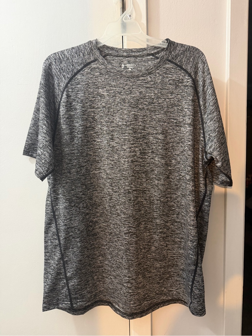 liberty Men's Gray Heather Performance Tee